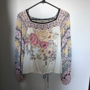 Free People Blue Nile Printed Top